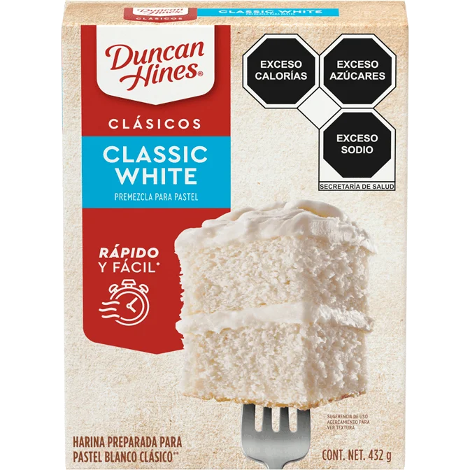 Harina Classic White (caja con 12 piezas)