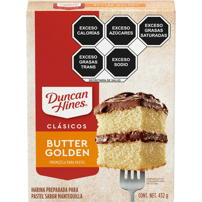 Harina Butter Golden (caja con 12 piezas)