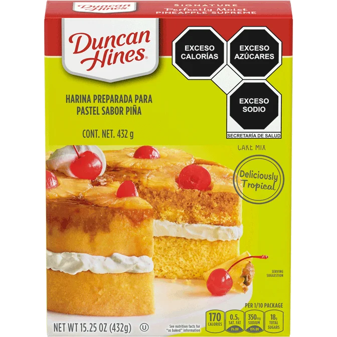 Harina Piña (caja con 12 piezas)