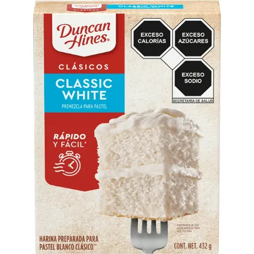 [DH3019] Harina Classic White (caja con 12 piezas)