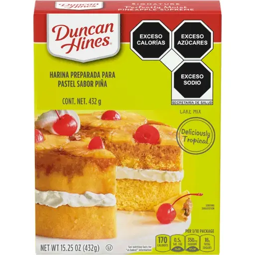 [DH3024] Harina Piña (caja con 12 piezas)